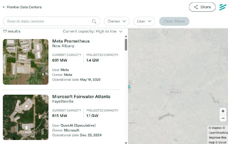 Epoch AI обнаружила секретные ИИ-датацентры в США, наносящие вред окружающей среде
