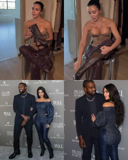 Ким Кардашьян носит обувь Kanye West