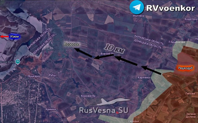 Разведка на Изюмском направлении