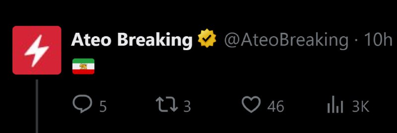 X заменила флаг Ирана на исторический