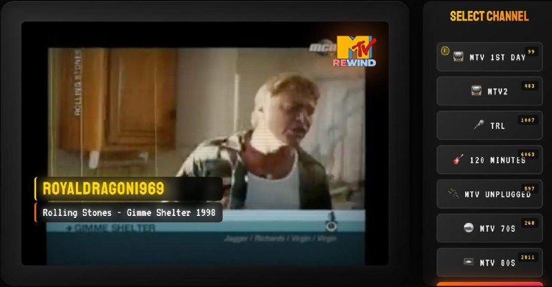 Запущен сайт с архивом MTV