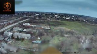 Уничтожение техники ВСУ дронами в районе Константиновки