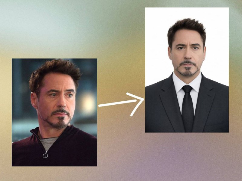 Создание фото на паспорт с помощью нейросети