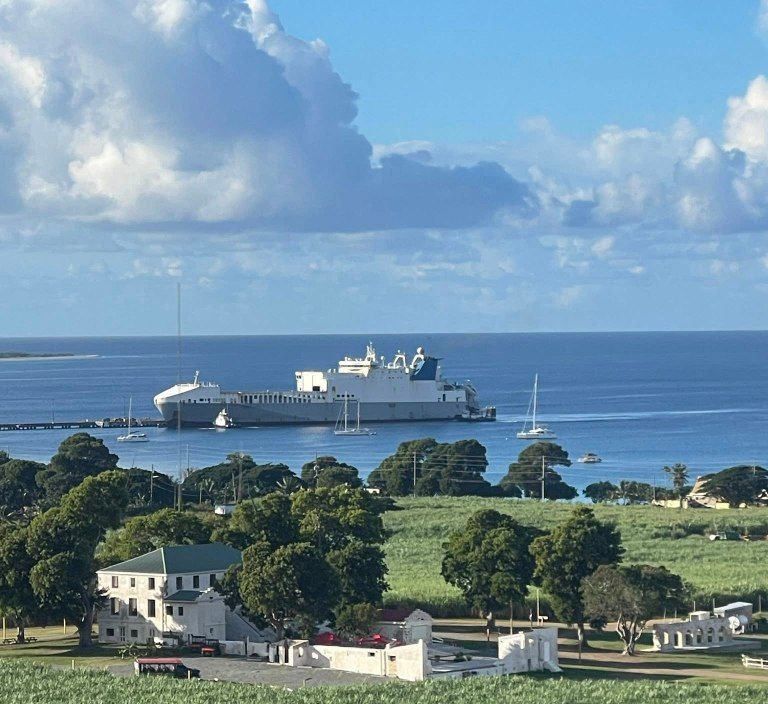 Плавучая база США замечена возле Пуэрто-Рико