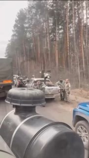 Кадры наступления на Киев в 2022 году