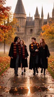 Актеры «Очень странных дела» уехали учиться в Хогвартс