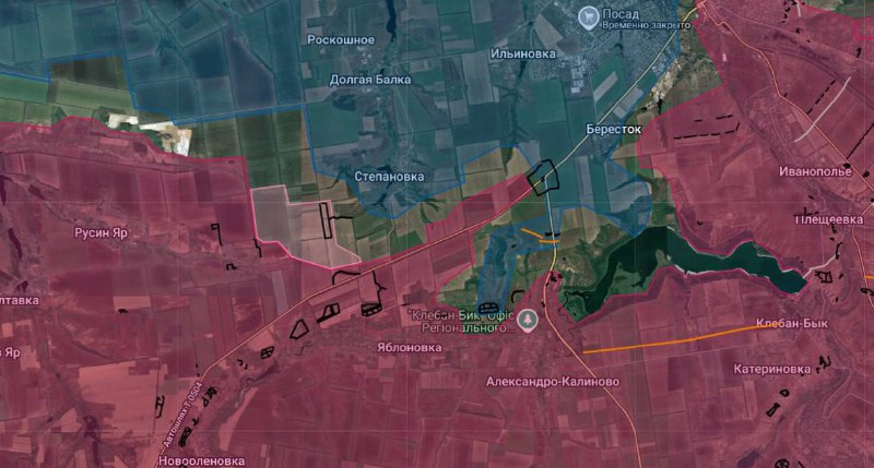 Расширение зоны контроля на Константиновском направлении