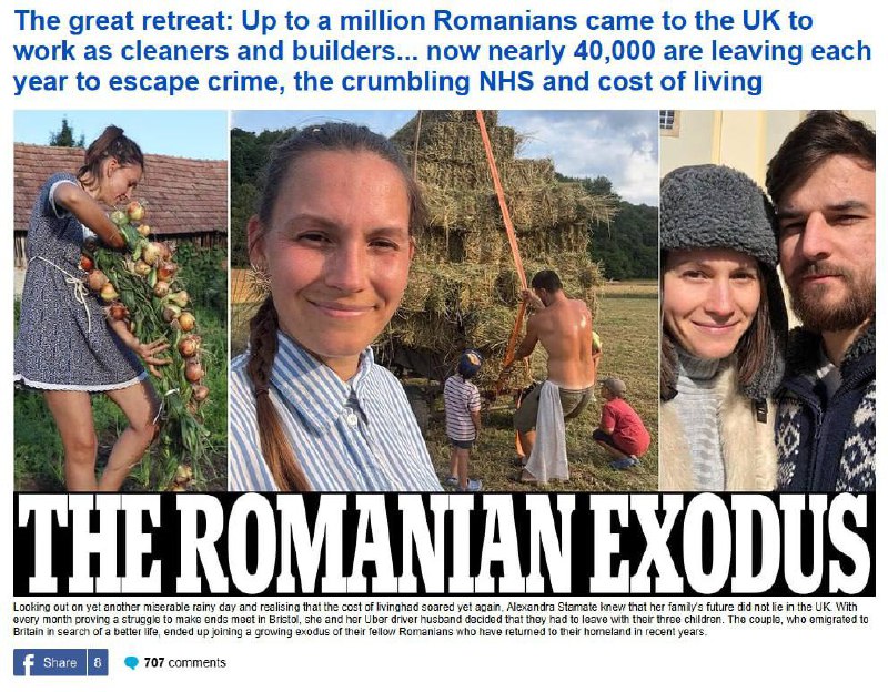 Румыны бегут из Британии из-за преступности и плохой медицины
