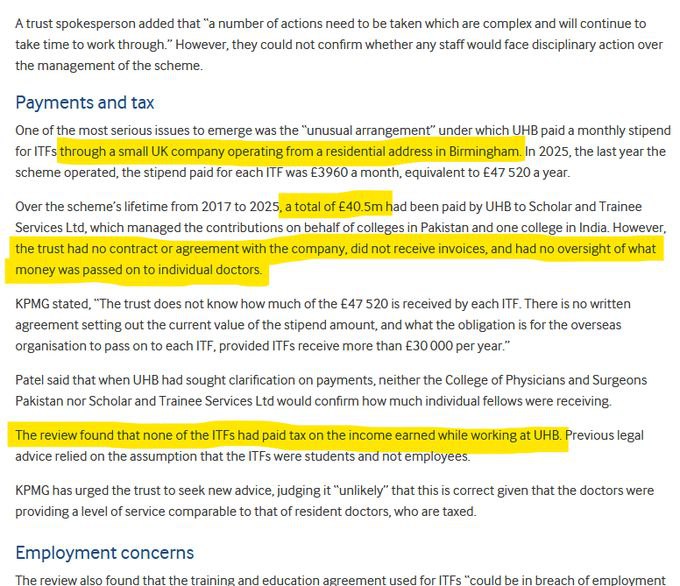 В Великобритании подозревают в коррупции при выплате стипендий врачам-мигрантам