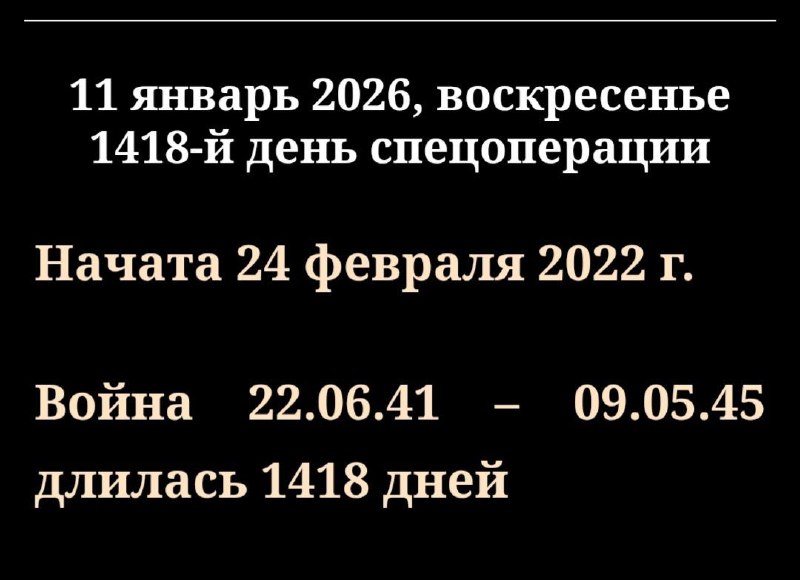 СВО превысила по продолжительности ВОВ