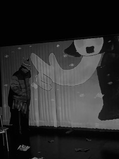 В театре «Практика» представили фильм «Гриша не свидель»