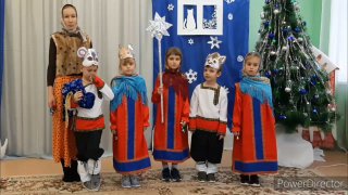 Дети из Курска спели колядки для бойцов