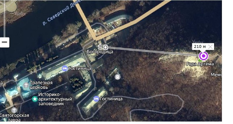 Обнаружен командный пункт ВСУ рядом со Святогорской Лаврой