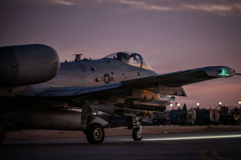 A-10C Thunderbolt II в зоне ответственности Центрального командования США