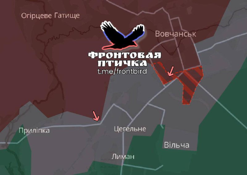 Сообщения о продвижении российских войск в районе Волчанска