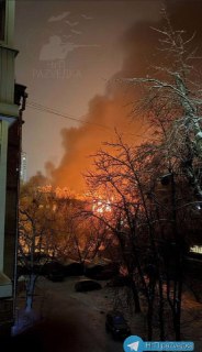 Взрыв в Киеве: сообщения о детонации и наличии тепла и света