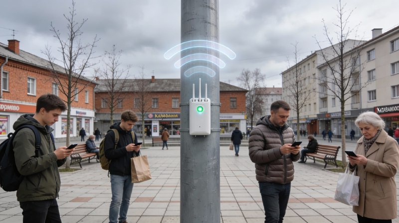 В России вырос трафик в публичных WiFi-сетях