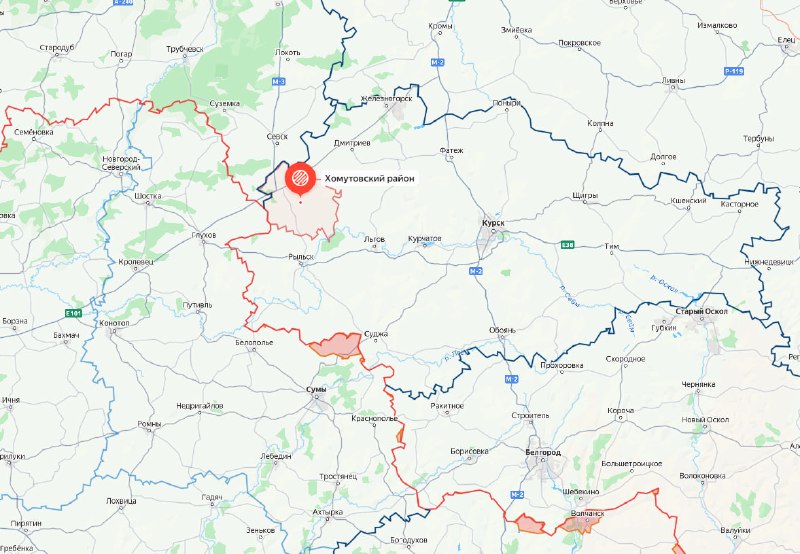 Атака на энергообъекты в Курской области