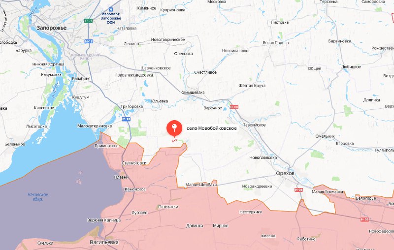 Армия России освободила Новобойковское в Запорожской области